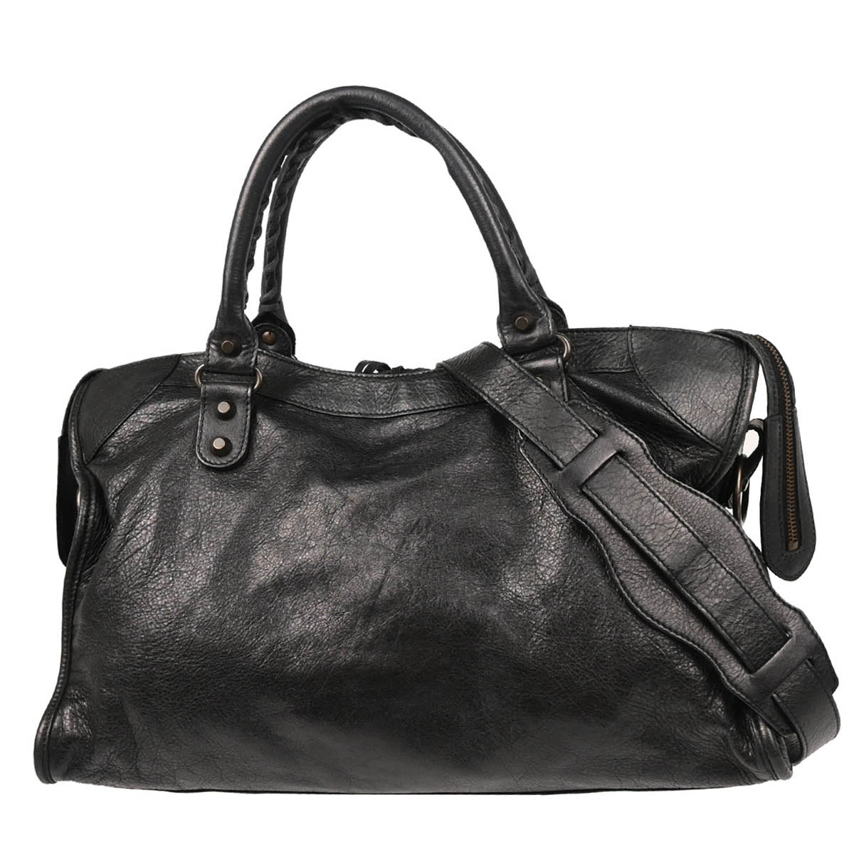 Balenciaga Black Classic City Handbag Medium