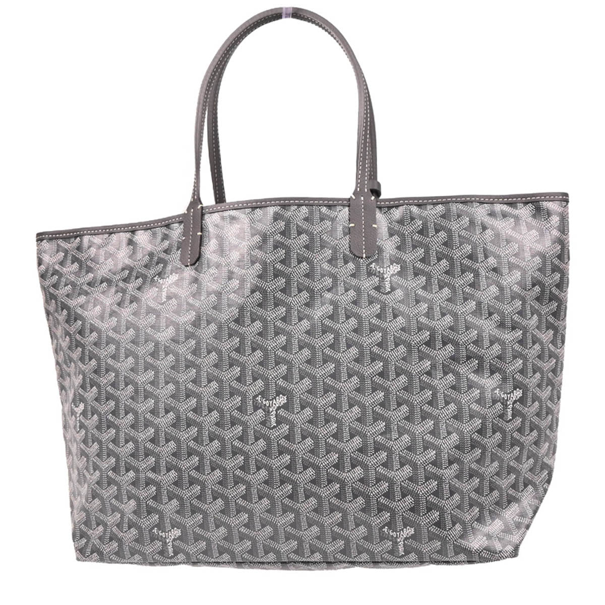 Goyard 2024 Gray Saint Louis PM Tote Bag