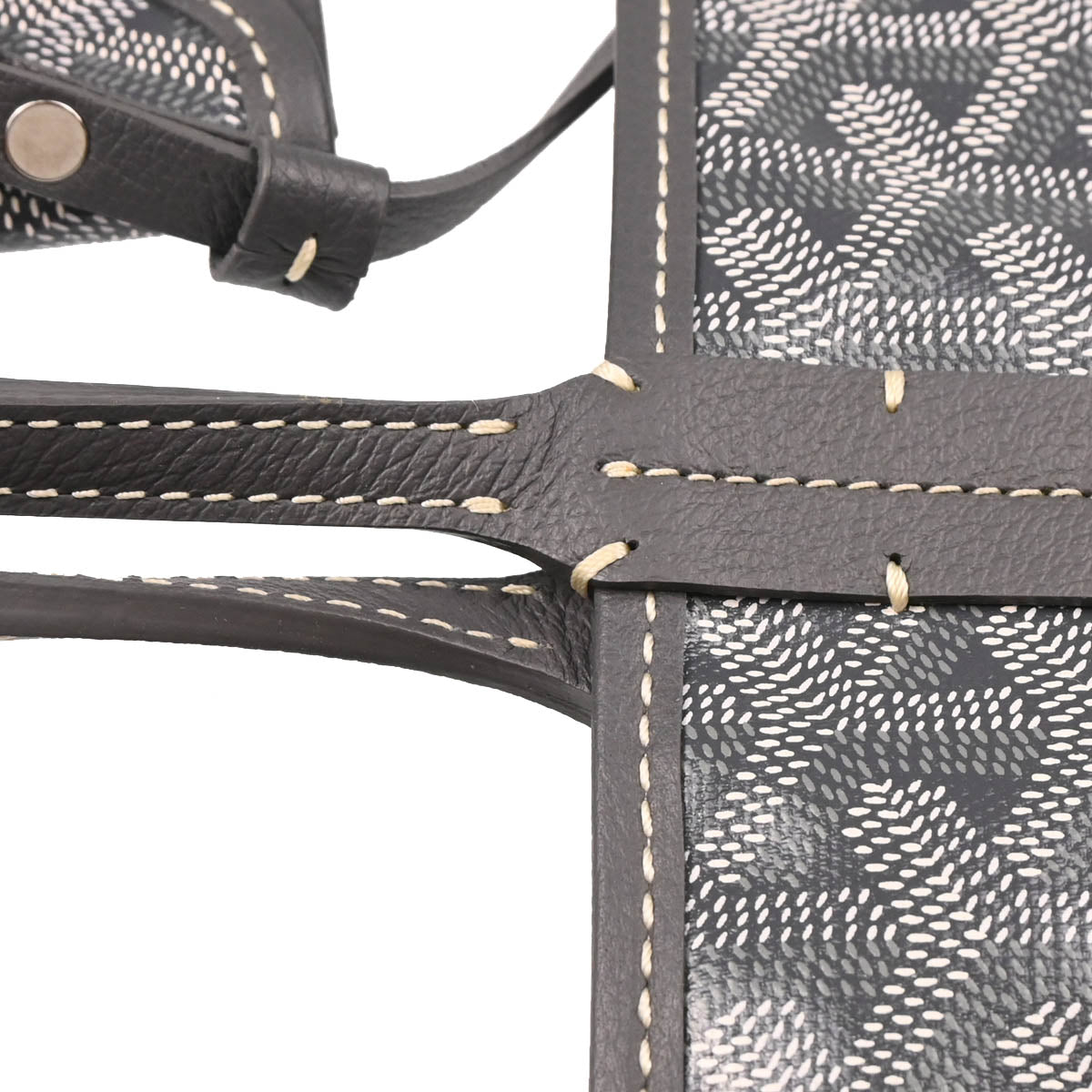 Goyard 2024 Gray Saint Louis PM Tote Bag