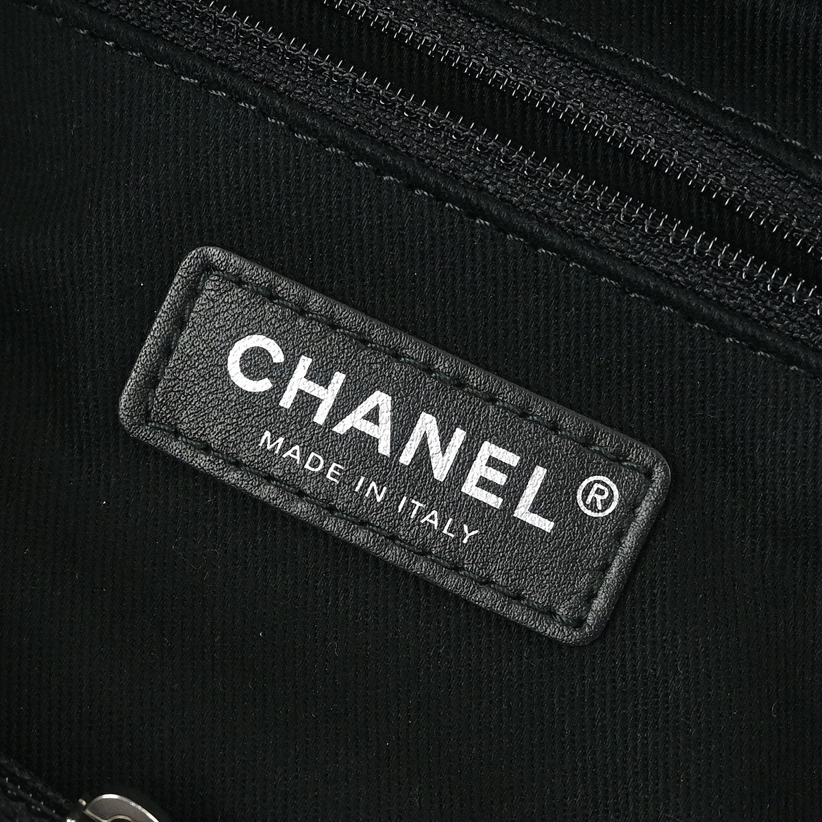 Chanel 2018 Black Canvas Small Deauville 2way Shoulder Tote Bag