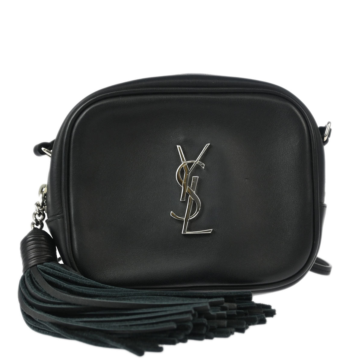 Saint Laurent Black Leather Blogger Bag Shoulder Bag