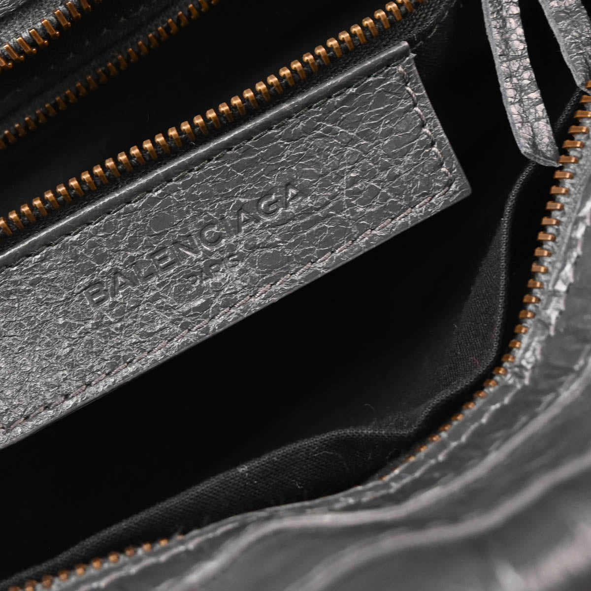Balenciaga Gray 2way Shoulder Handbag