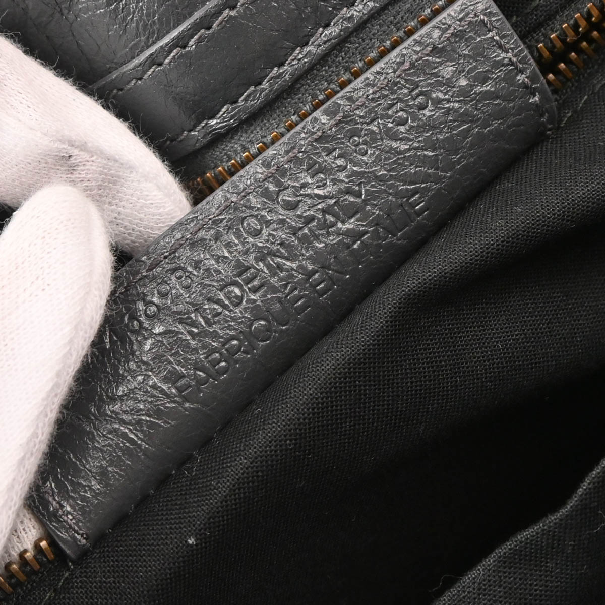 Balenciaga Gray 2way Shoulder Handbag