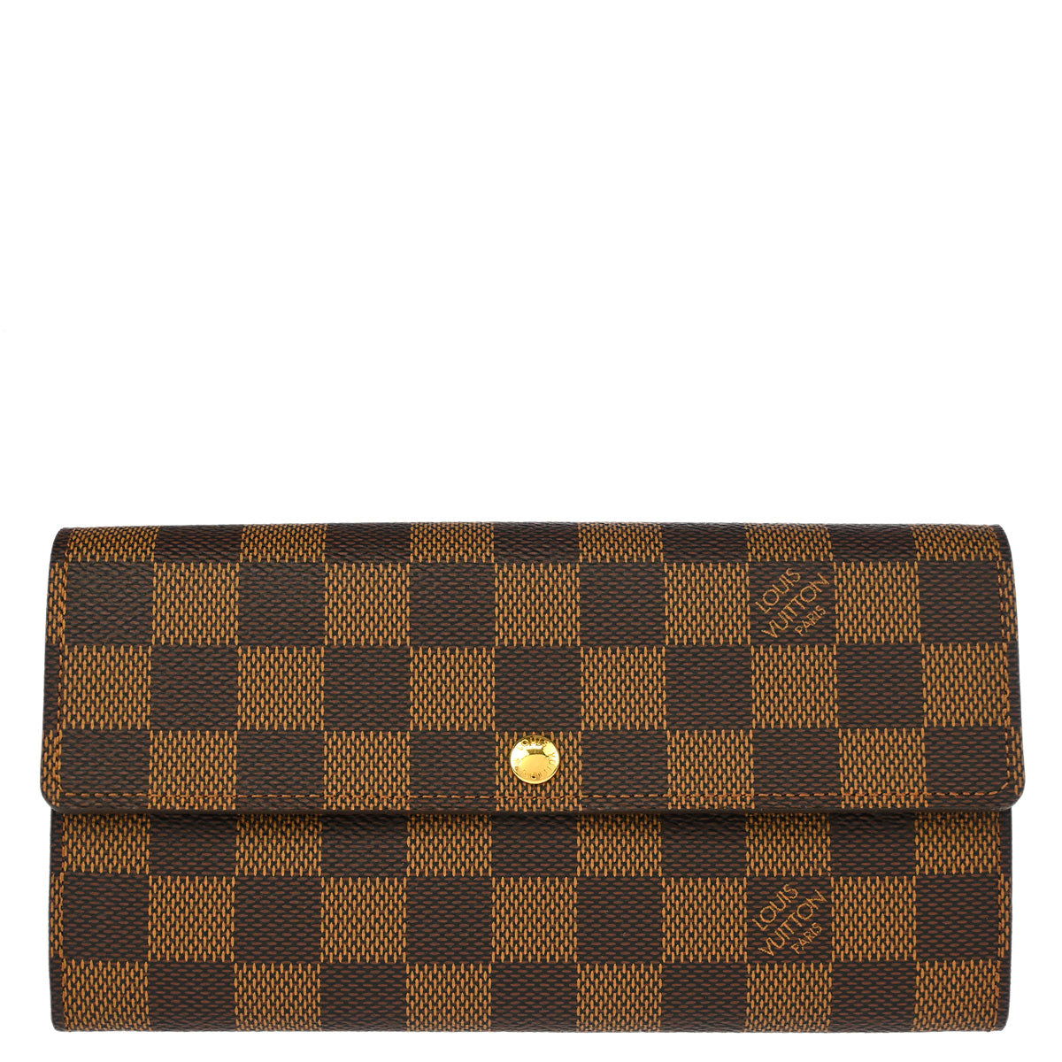 Louis Vuitton 2010 Damier Portefeuille Sarah Wallet N61734