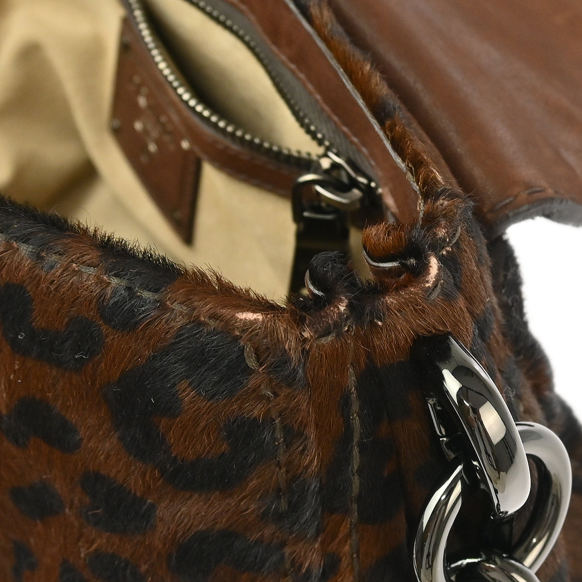 Prada * Brown Pony Hair Handbag