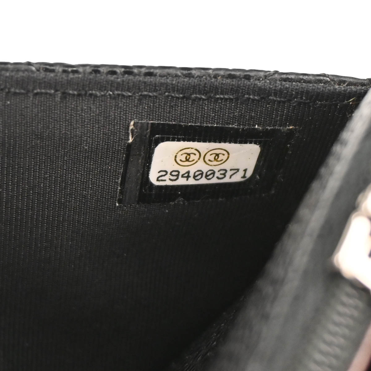 Chanel 2019 Black Caviar Classic WOC Wallet On Chain