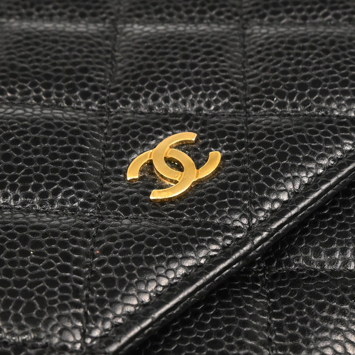 Chanel 2019 Black Caviar Classic WOC Wallet On Chain