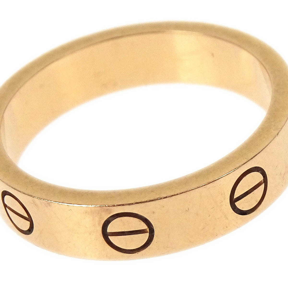 Cartier Mini Love Ring KIM774 Au750 Diamond #50