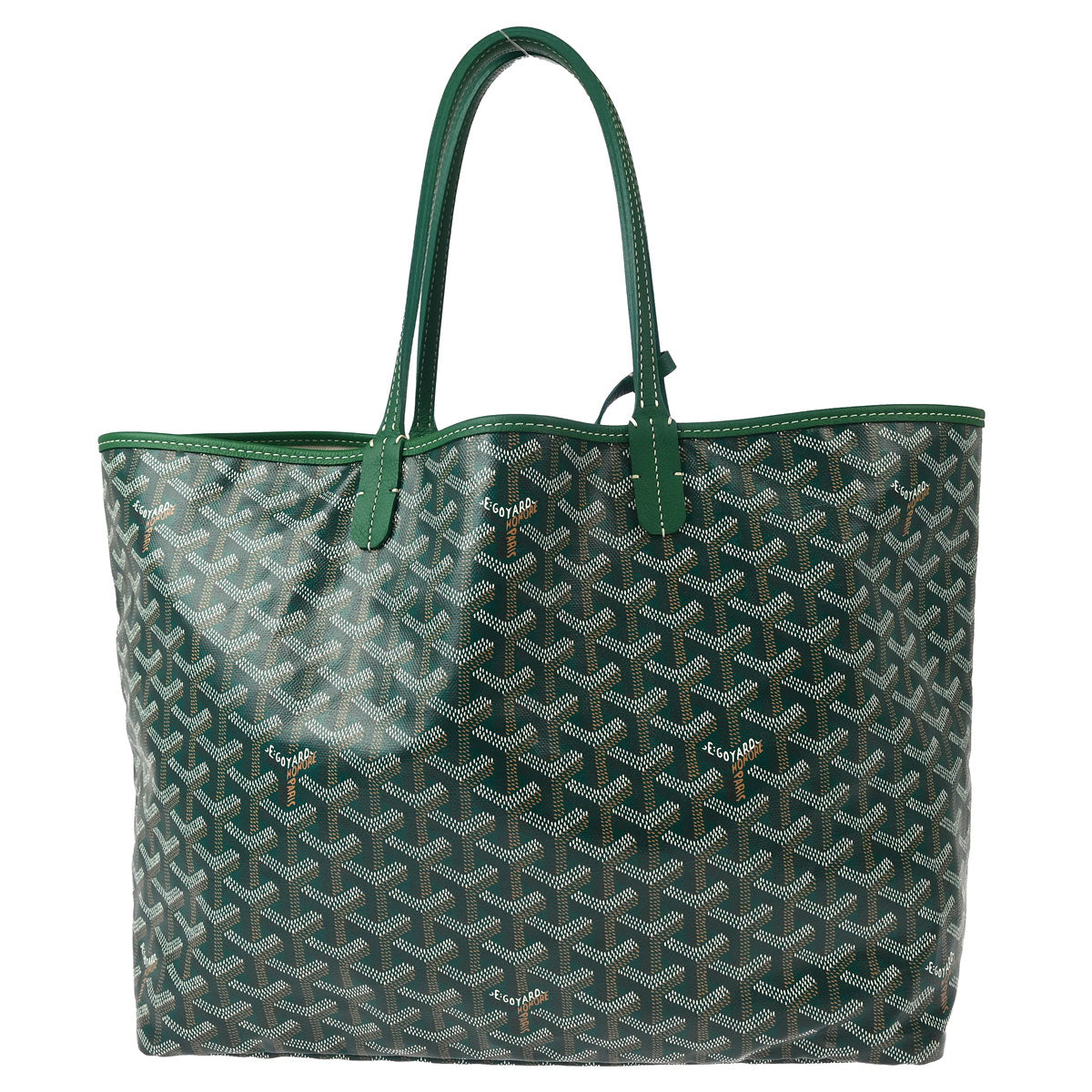 Goyard 2023 Green Saint Louis PM Tote Bag
