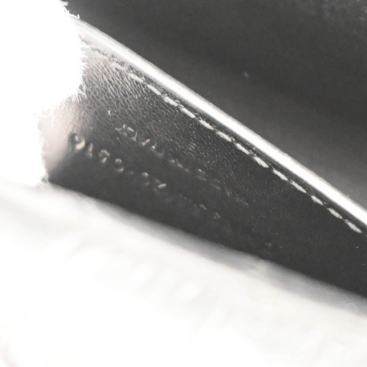 Saint Laurent Black Embossed Leather Kate Shoulder Bag
