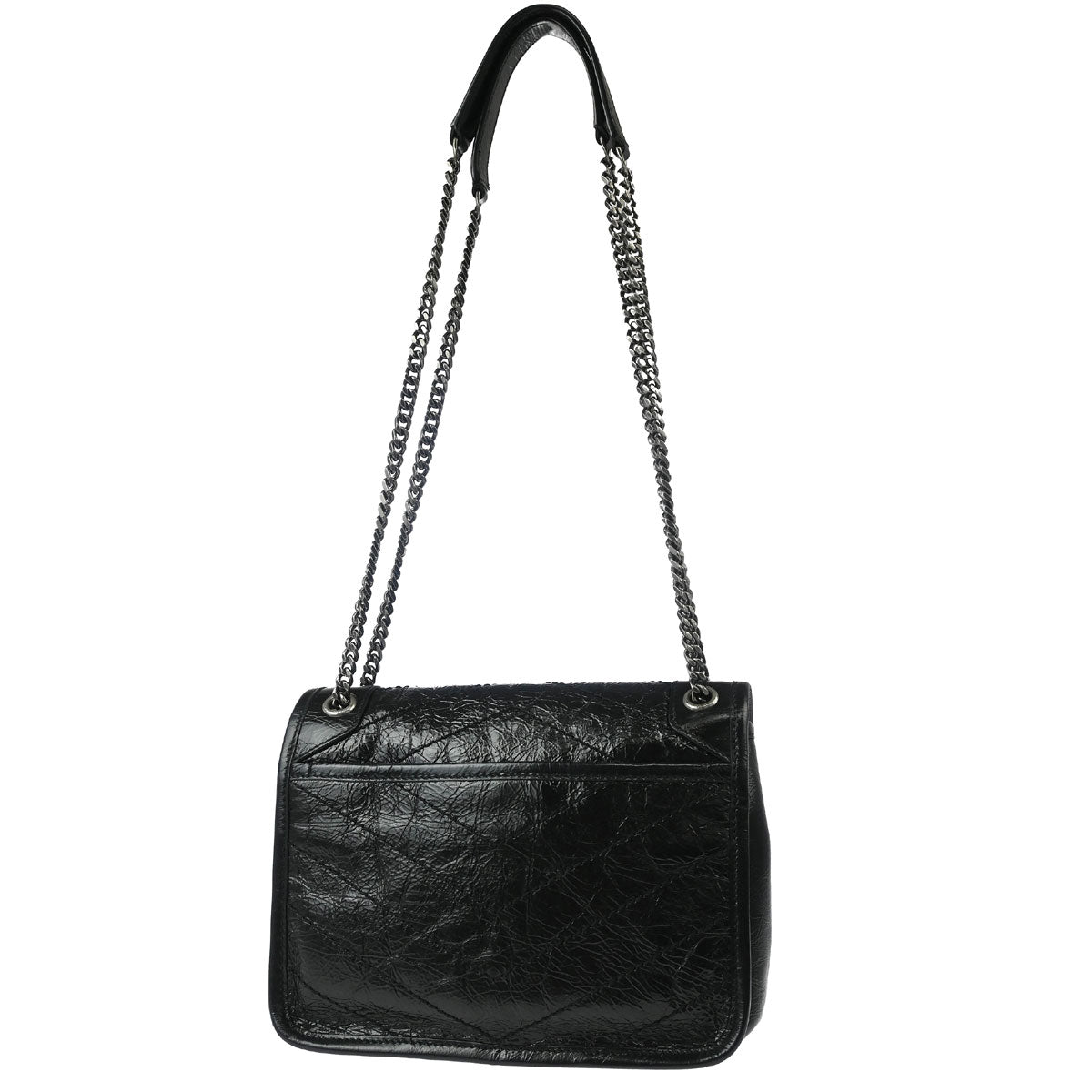 Saint Laurent Black Calfskin Niki Baby Shoulder Bag