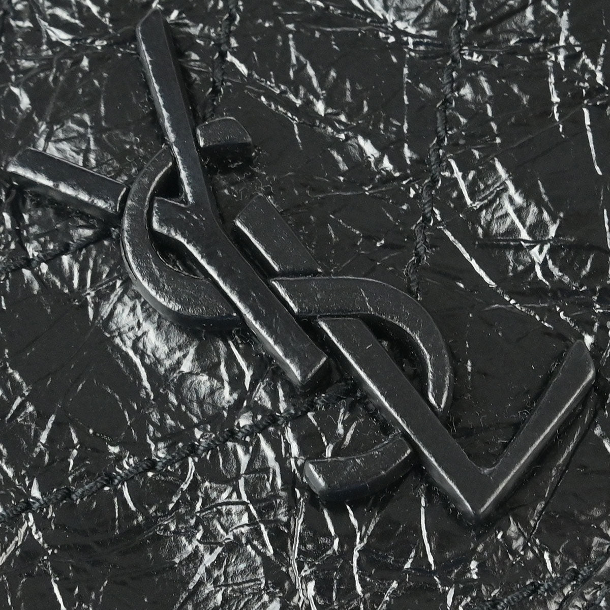Saint Laurent Black Calfskin Niki Baby Shoulder Bag