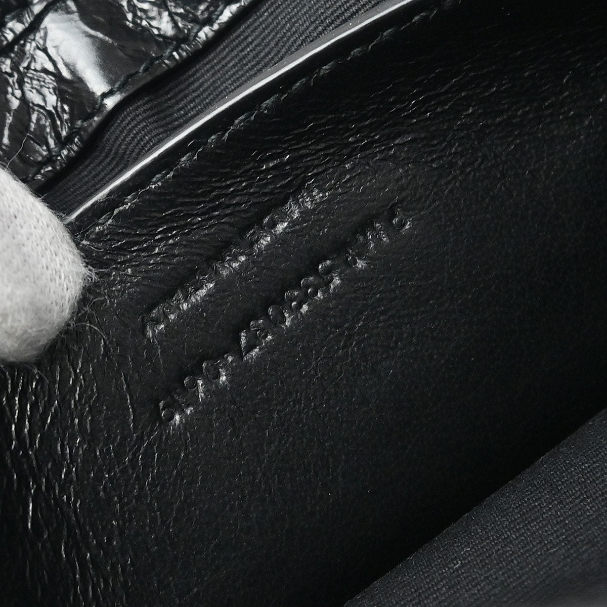 Saint Laurent Black Calfskin Niki Baby Shoulder Bag