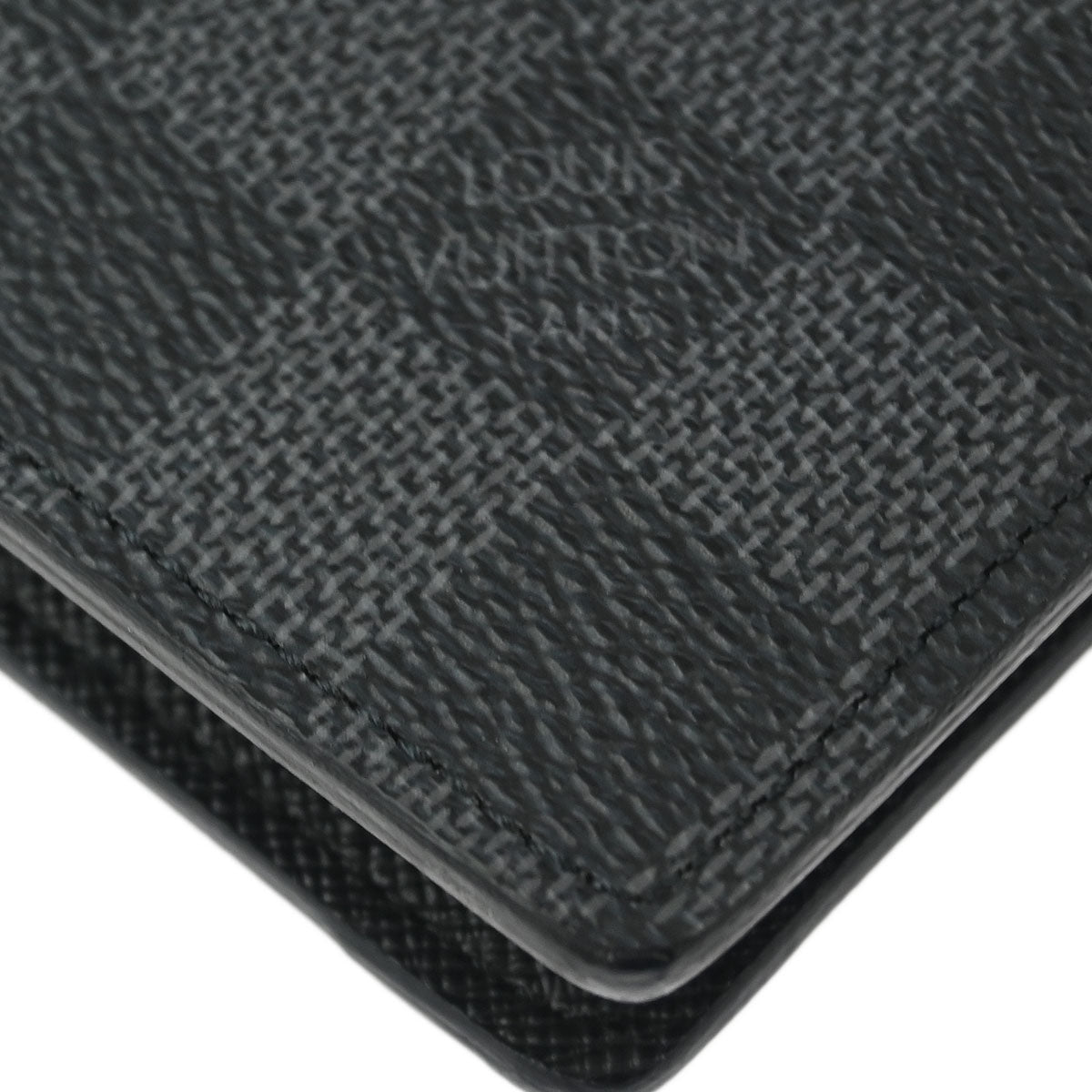 Louis Vuitton 2010 Damier Graphite Portefeuille Marco Wallet N62664