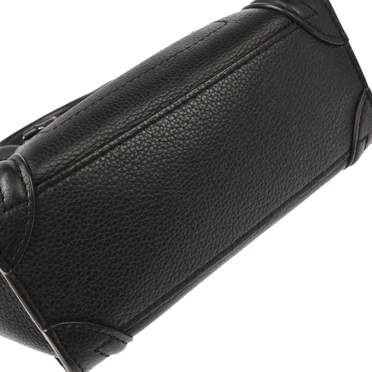 Celine Black Nano Luggage 2way Shoulder Handbag