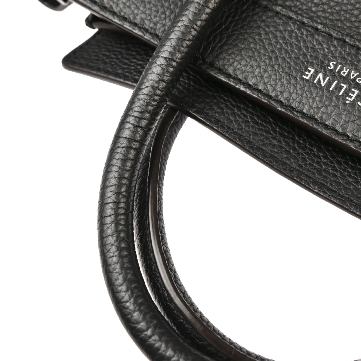 Celine Black Nano Luggage 2way Shoulder Handbag