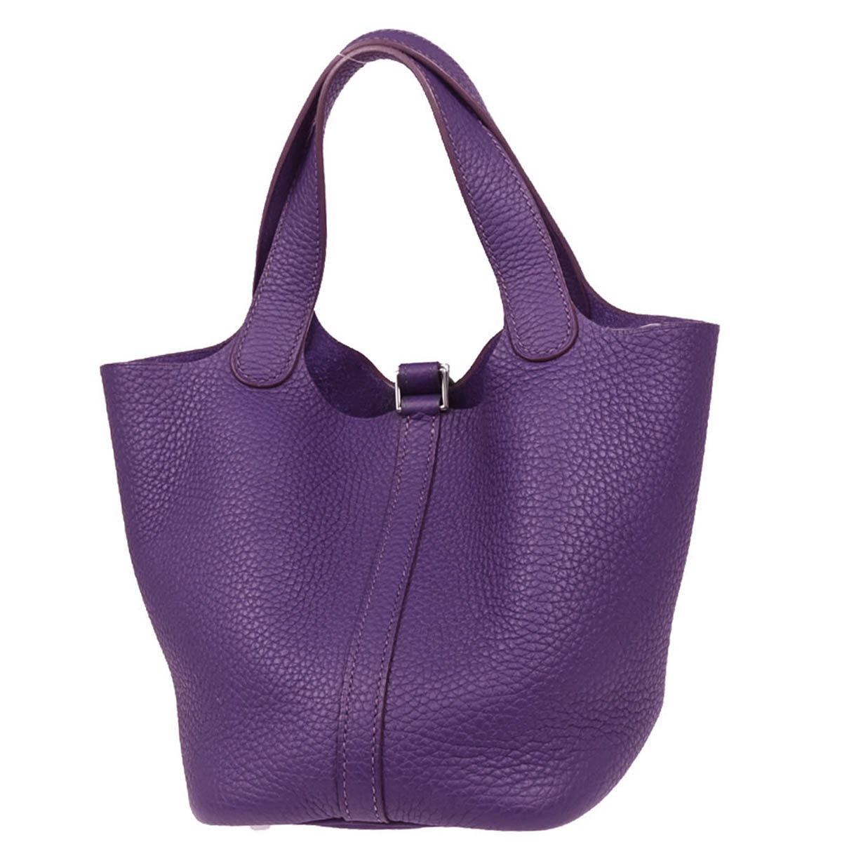 Hermes Crocus Taurillon Clemence Picotin Lock 18 PM Handbag