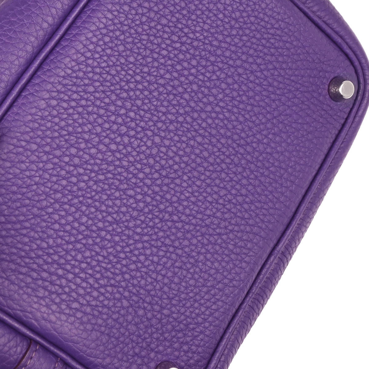 Hermes Crocus Taurillon Clemence Picotin Lock 18 PM Handbag