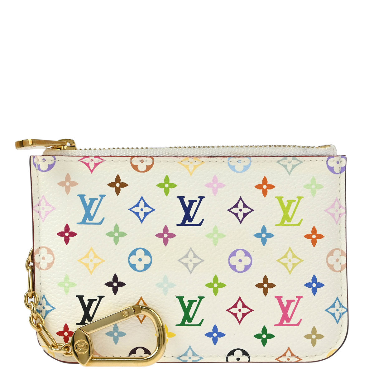 Louis Vuitton 2013 Multicolor Pochette Cles Coin Case Wallet M93734