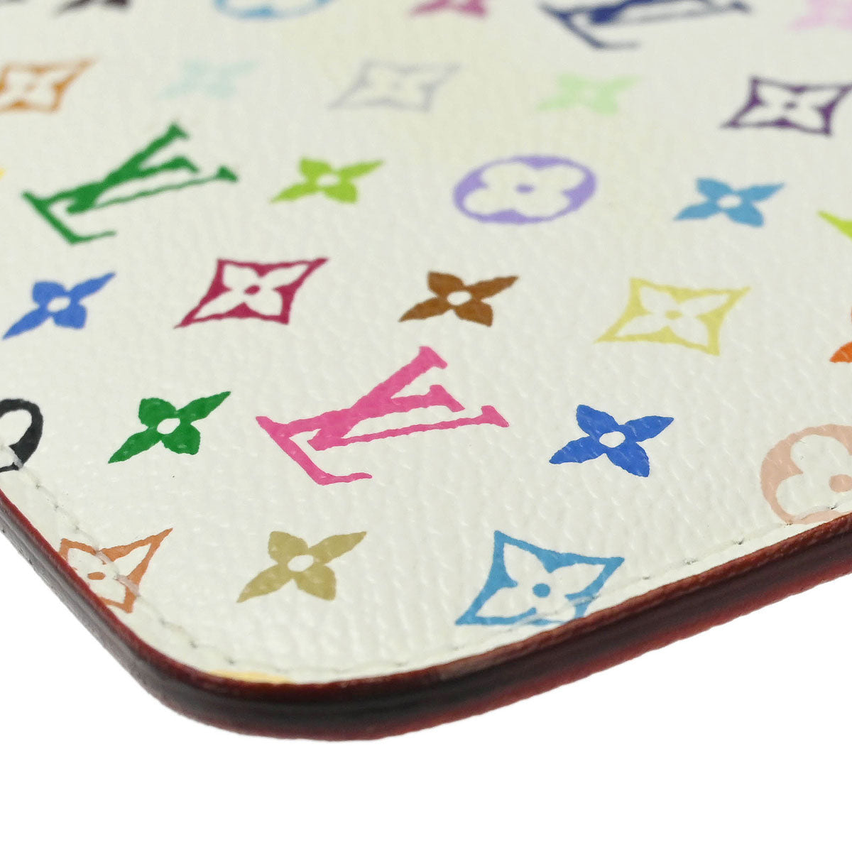 Louis Vuitton 2013 Multicolor Pochette Cles Coin Case Wallet M93734