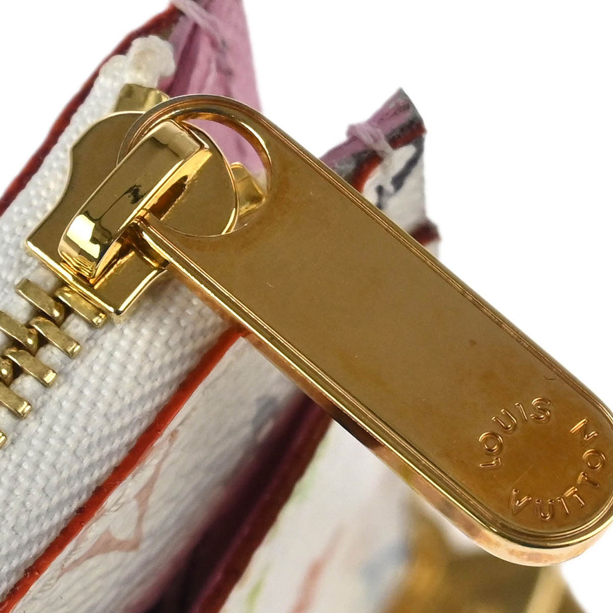 Louis Vuitton 2013 Multicolor Pochette Cles Coin Case Wallet M93734
