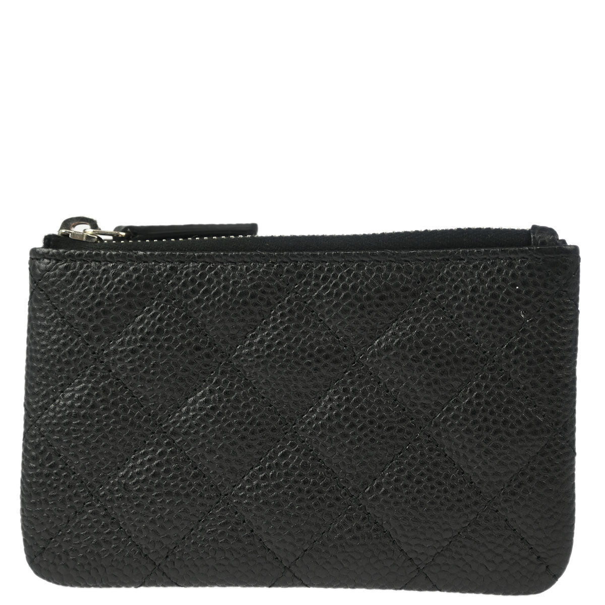 Chanel 2013-2014 Black Caviar Coin Purse Wallet