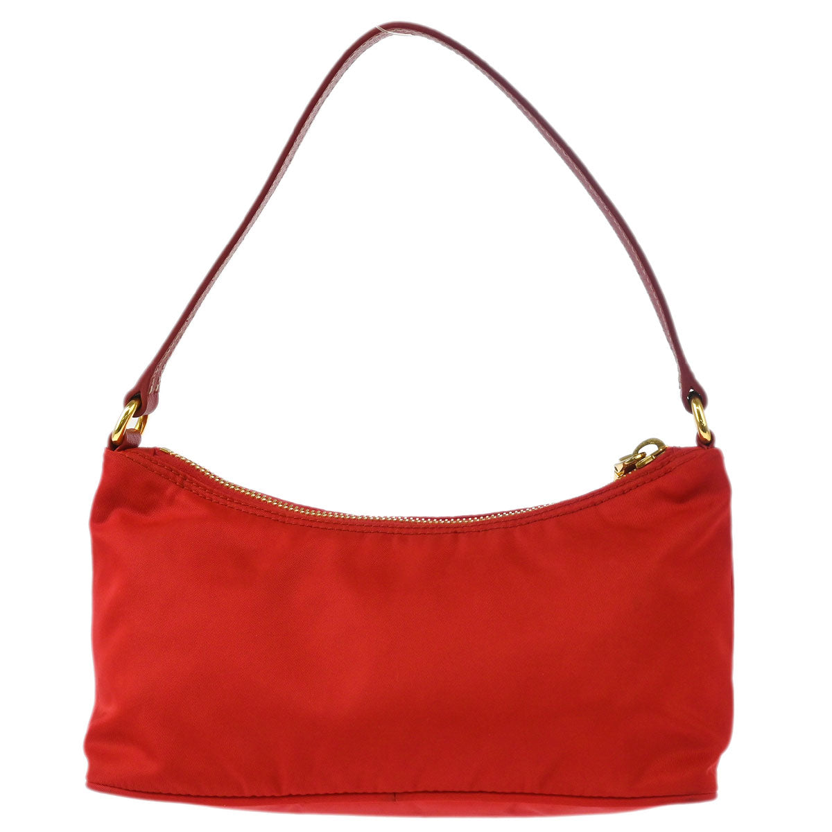Prada Red Nylon Hobo Handbag