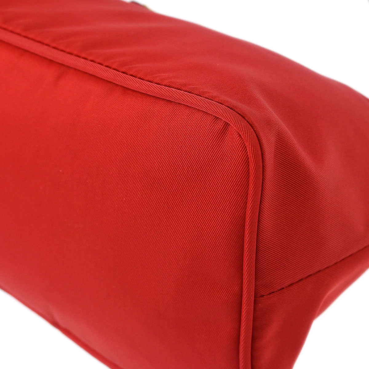 Prada Red Nylon Hobo Handbag