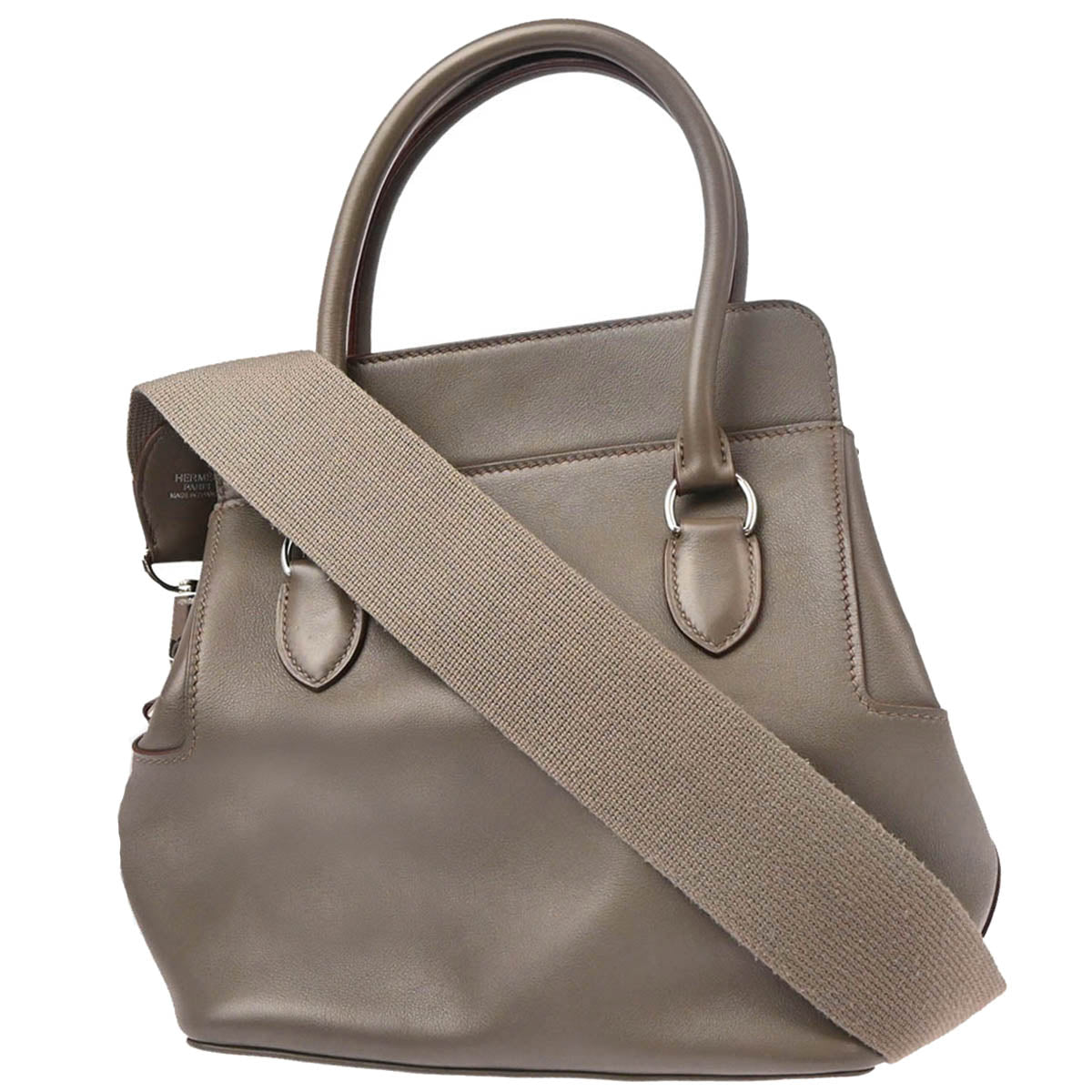Hermes Etain Swift Toolbox 20 2way Handbag