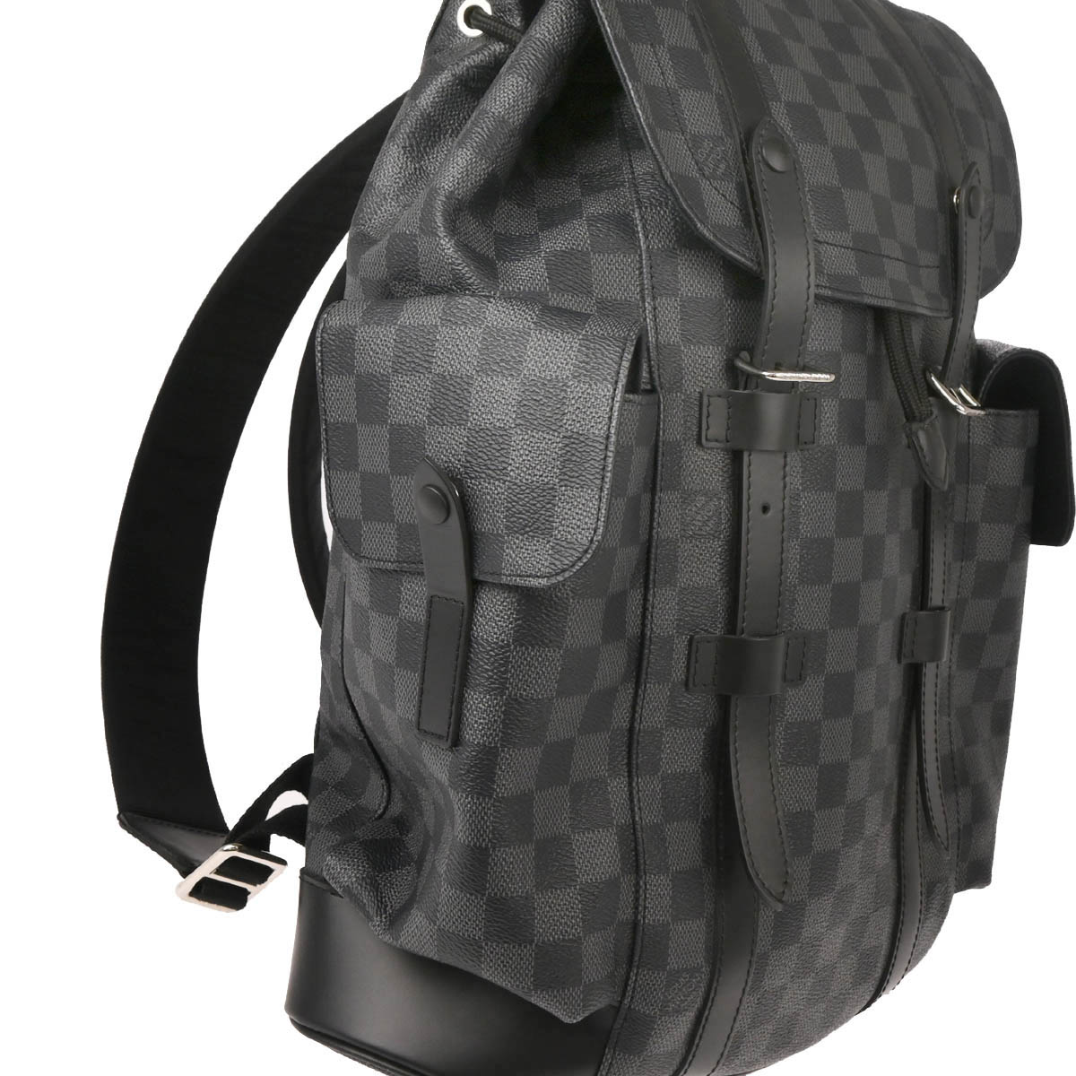 Louis Vuitton 2019 Damier Graphite Christopher PM Backpack N41379