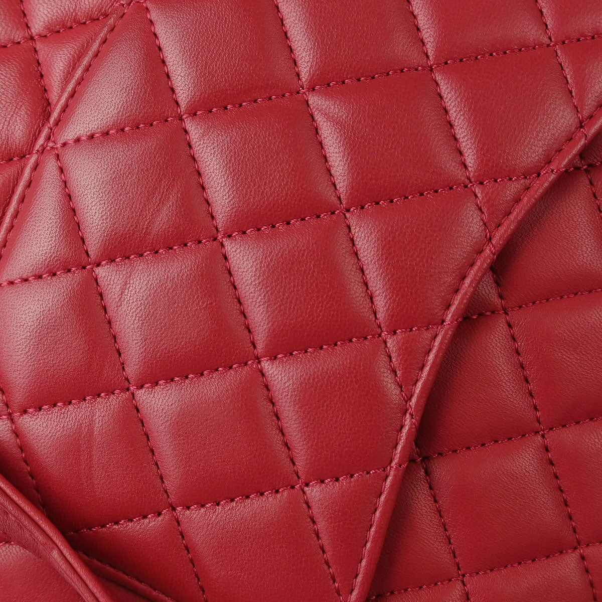 Chanel 2017 Red Lambskin Urban Spirit Backpack
