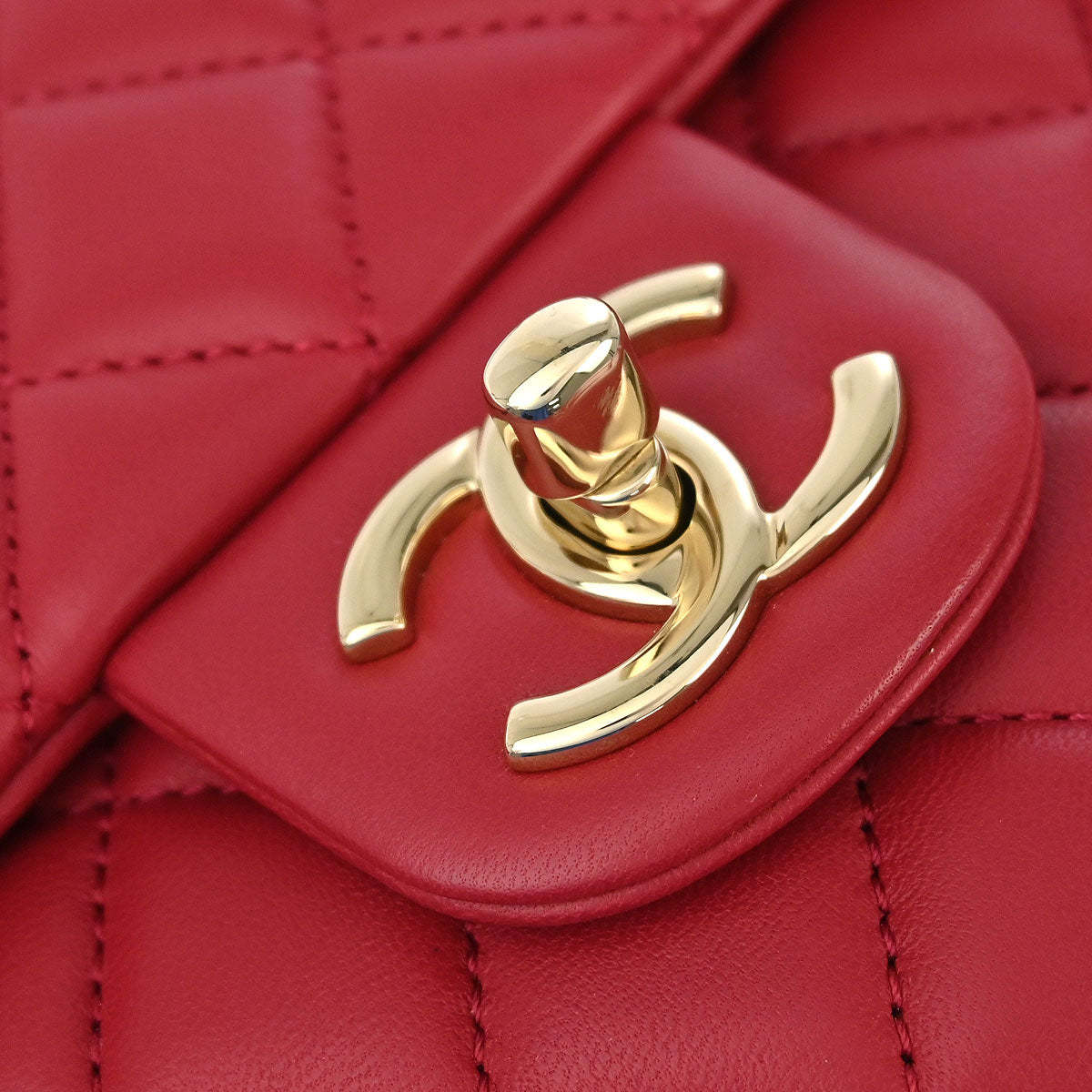 Chanel 2017 Red Lambskin Urban Spirit Backpack