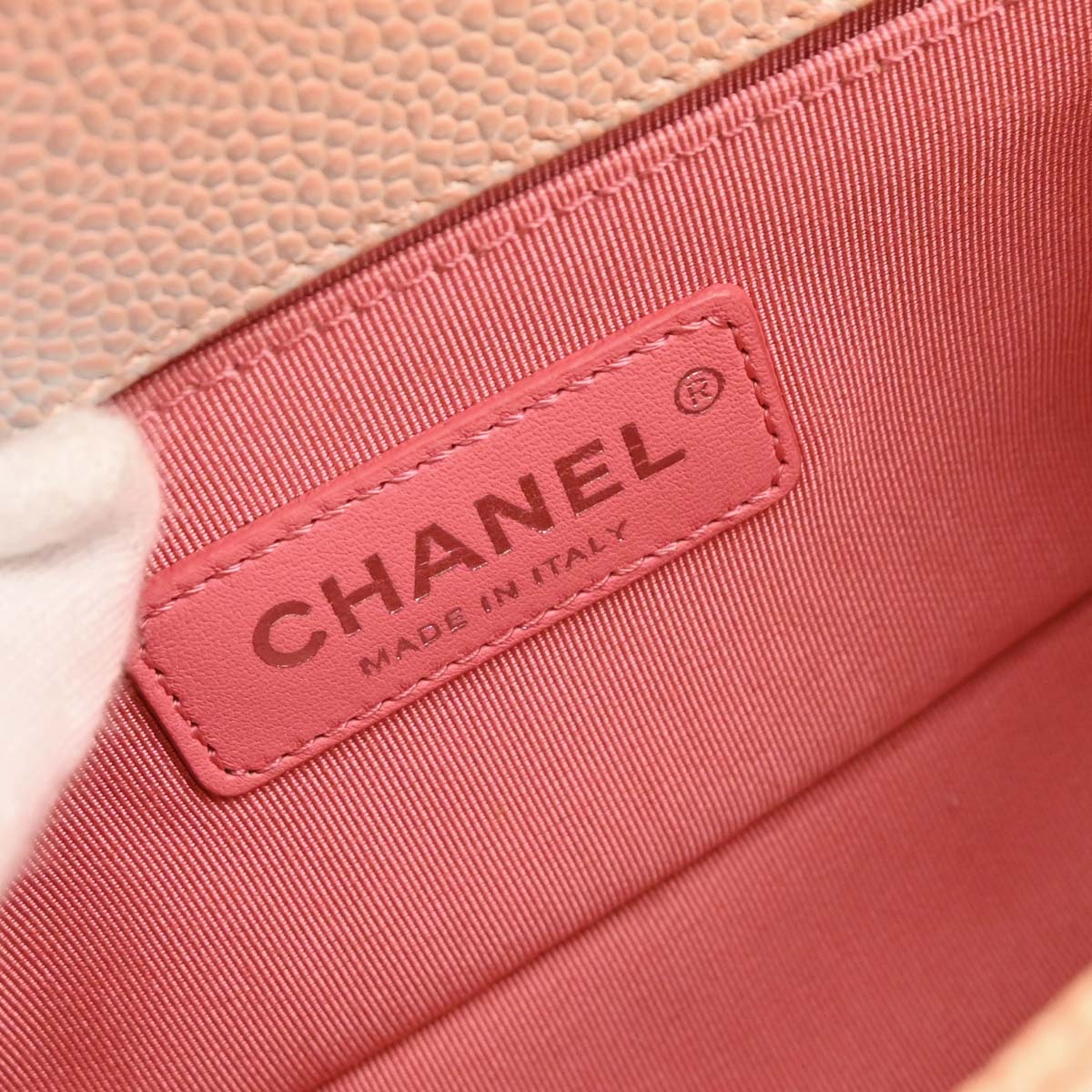Boy Chanel 2018 Pastel Color Caviar Small Chain Shoulder Bag