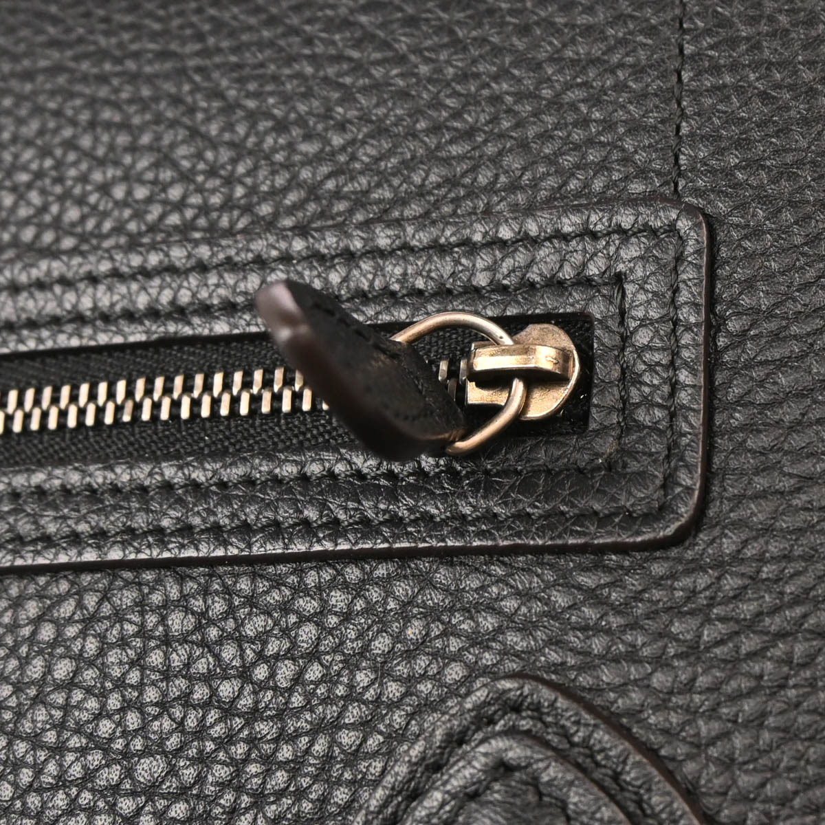 Celine Black Nano Luggage 2way Shoulder Handbag