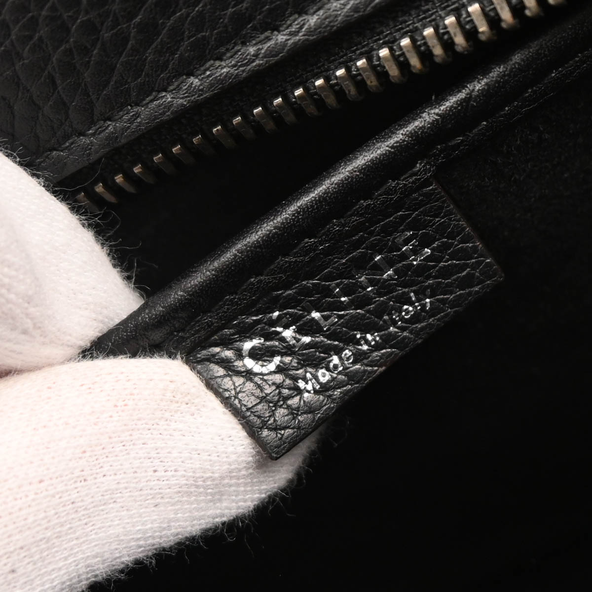 Celine Black Nano Luggage 2way Shoulder Handbag