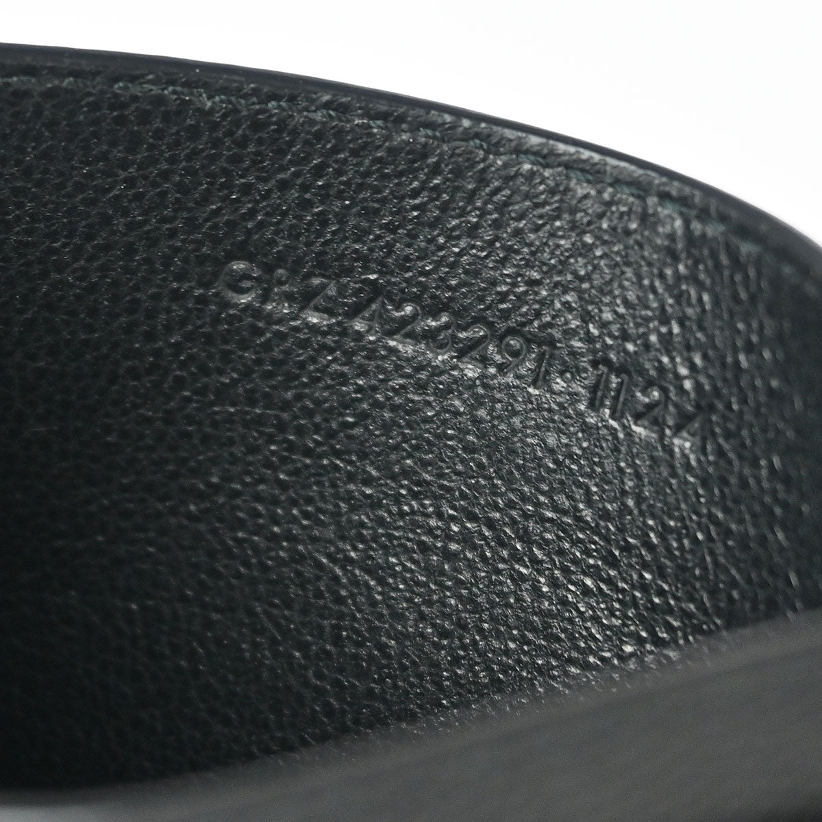 Saint Laurent Black Leather Cardholder Small Good