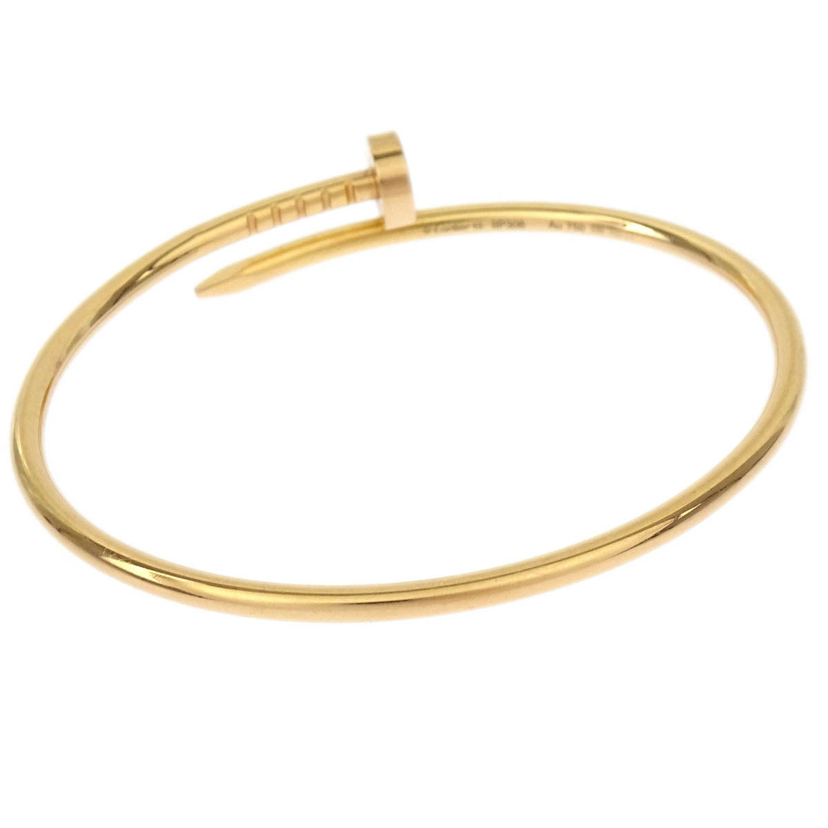 Cartier Juste Un Clou Bracelet #15 Small Model IIP308 Au750