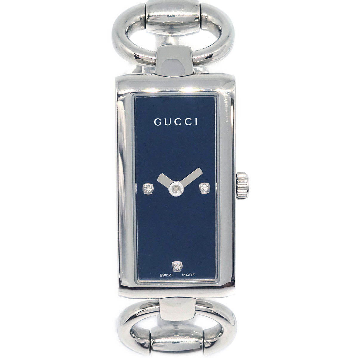 Gucci 119 Tornabuoni Quartz Watch SS Diamond