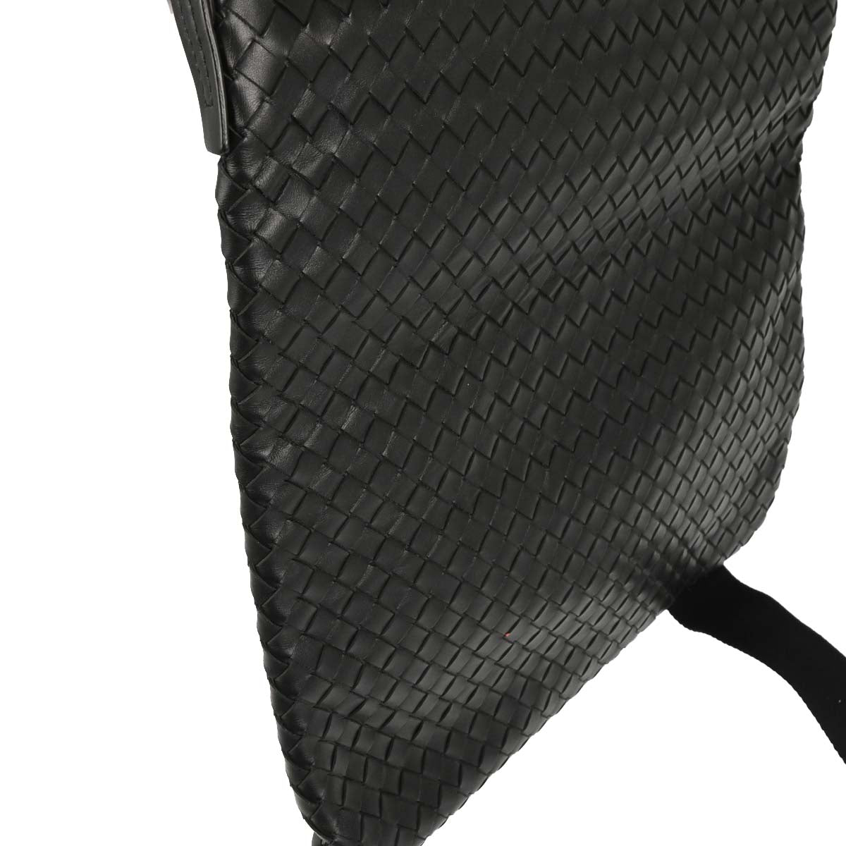 Bottega Veneta Black Intrecciato Crossbody Shoulder Bag