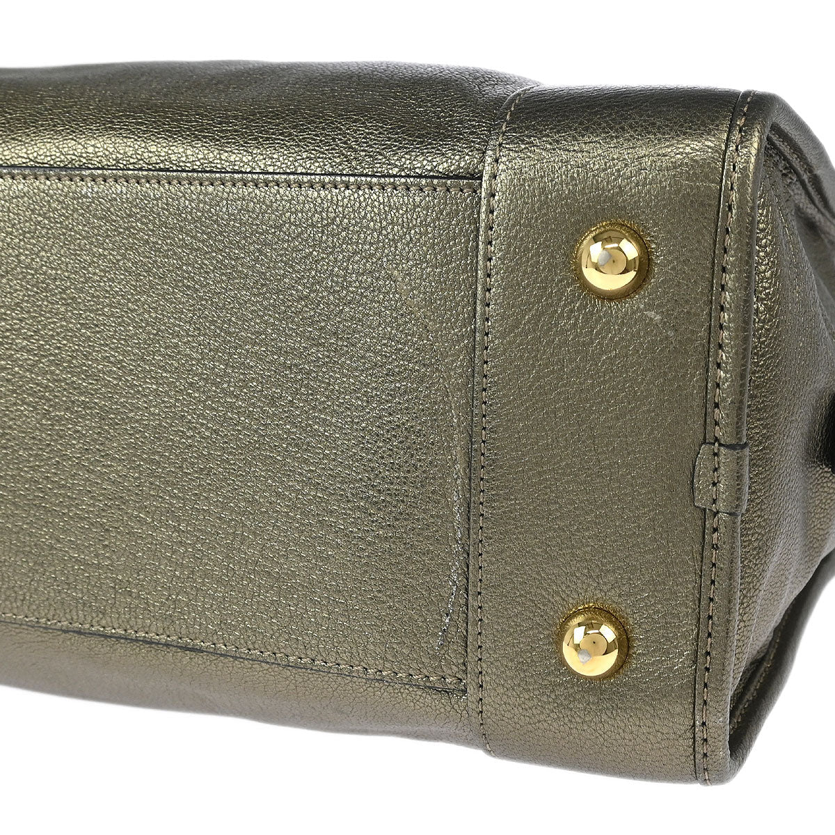 Loewe 2012 Gold Amazona 36 Handbag