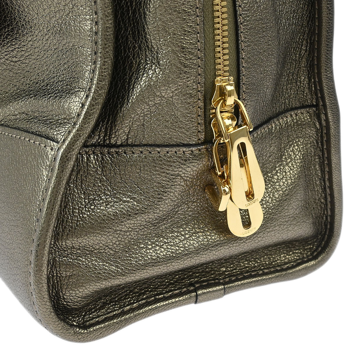 Loewe 2012 Gold Amazona 36 Handbag