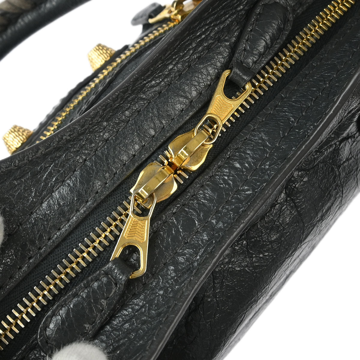 Balenciaga Gray Giant Mini City 2way Shoulder Handbag