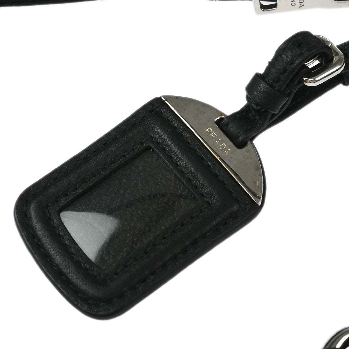 Prada Black Calfskin Shoulder Bag