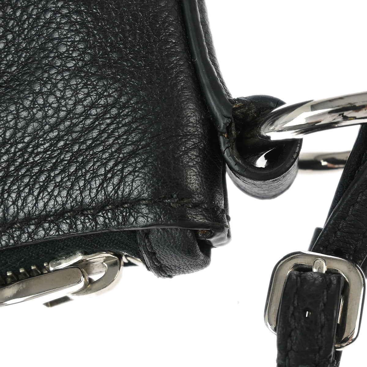 Prada Black Calfskin Shoulder Bag
