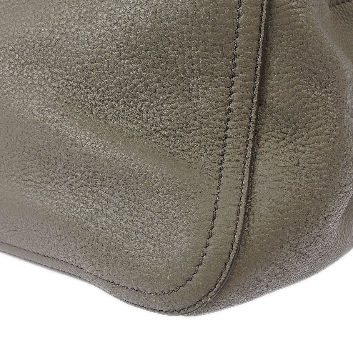 Miu Miu Gray Calfskin 2way Shoulder Tote Bag
