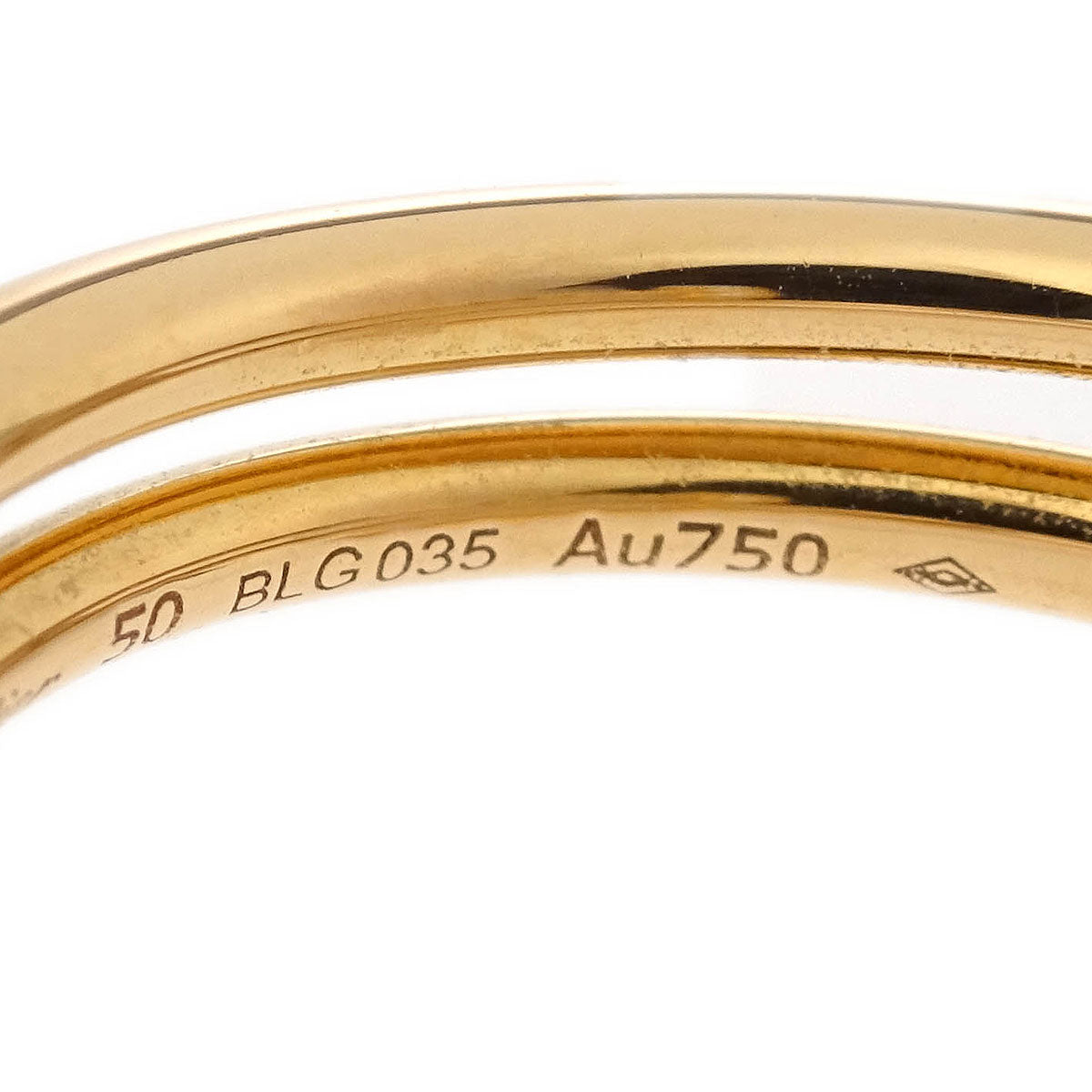 Cartier Juste Un Clou Ring BLG035 Au750 Diamond Gold #50 #49