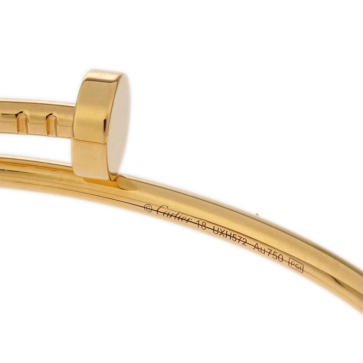 Cartier Juste Un Clou Bracelet #18 Small Model UXH572 Au750