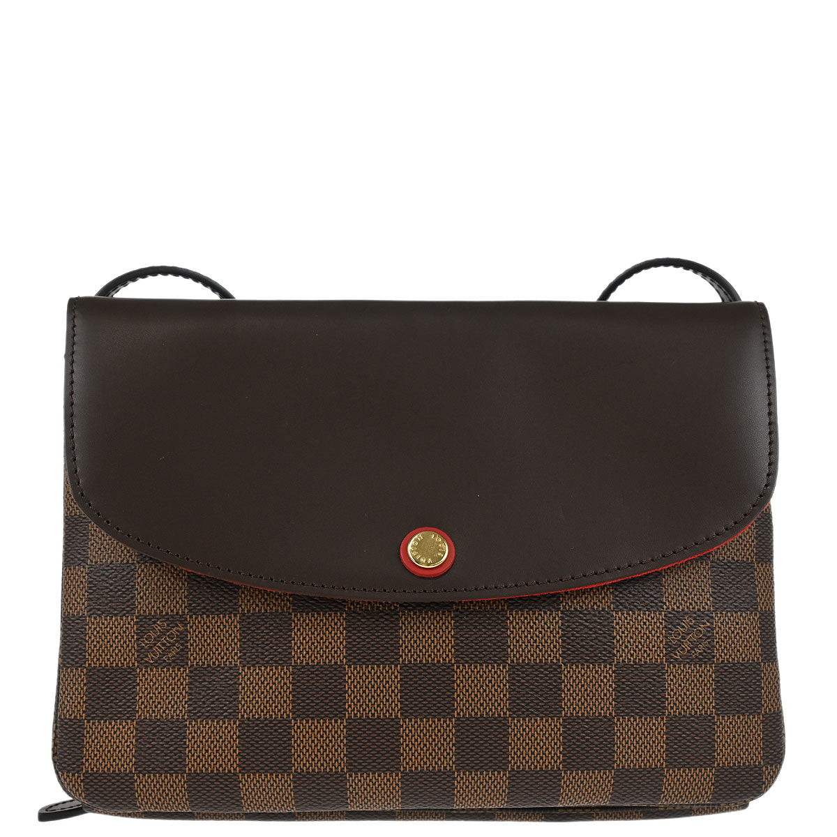 Louis Vuitton 2015 Damier Twice Shoulder Bag N48259