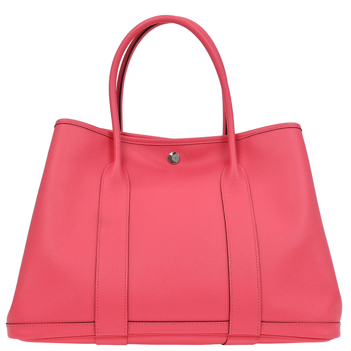 Hermes 2017 Rose Azalee Epsom Garden Party 36 PM Tote Handbag