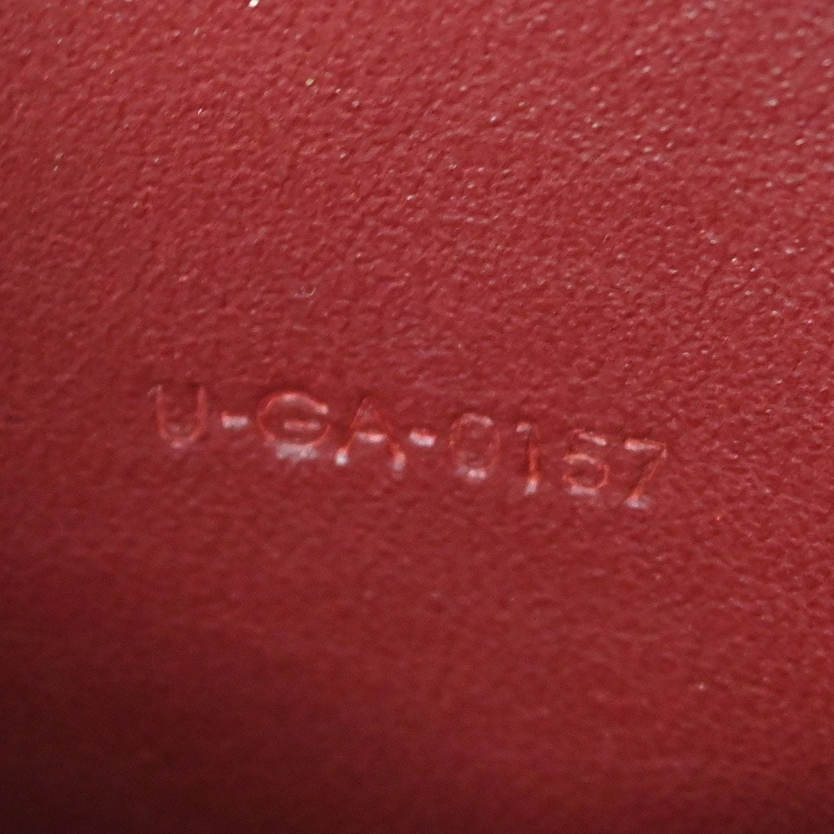 Celine Red Leather Nano Luggage Tote Bag